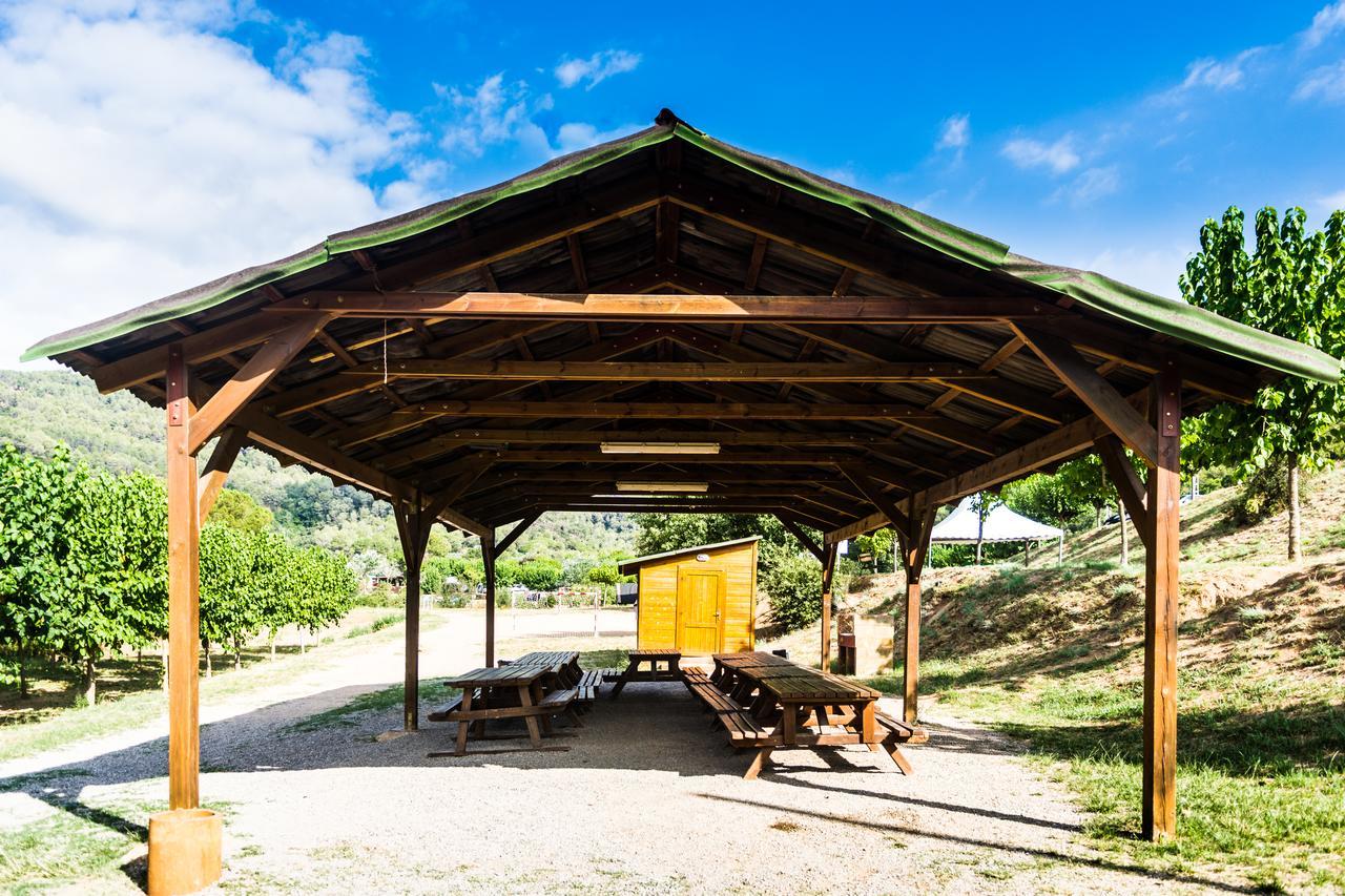 Hôtel Camping El Pasqualet à Caldes De Montbui Extérieur photo